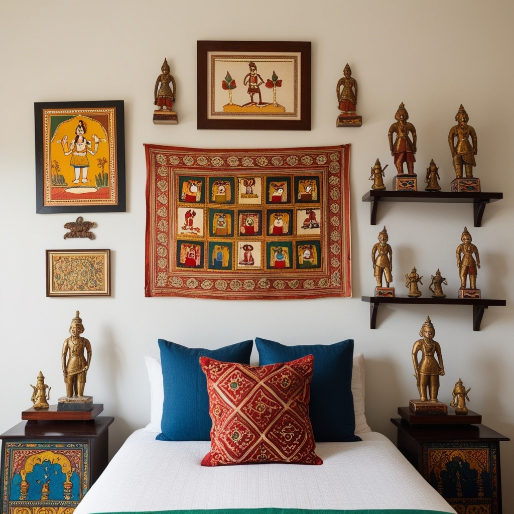 Bedroom Interior Design Indian Style - Discover Inspiring Ideas | Paintit.ai - 9