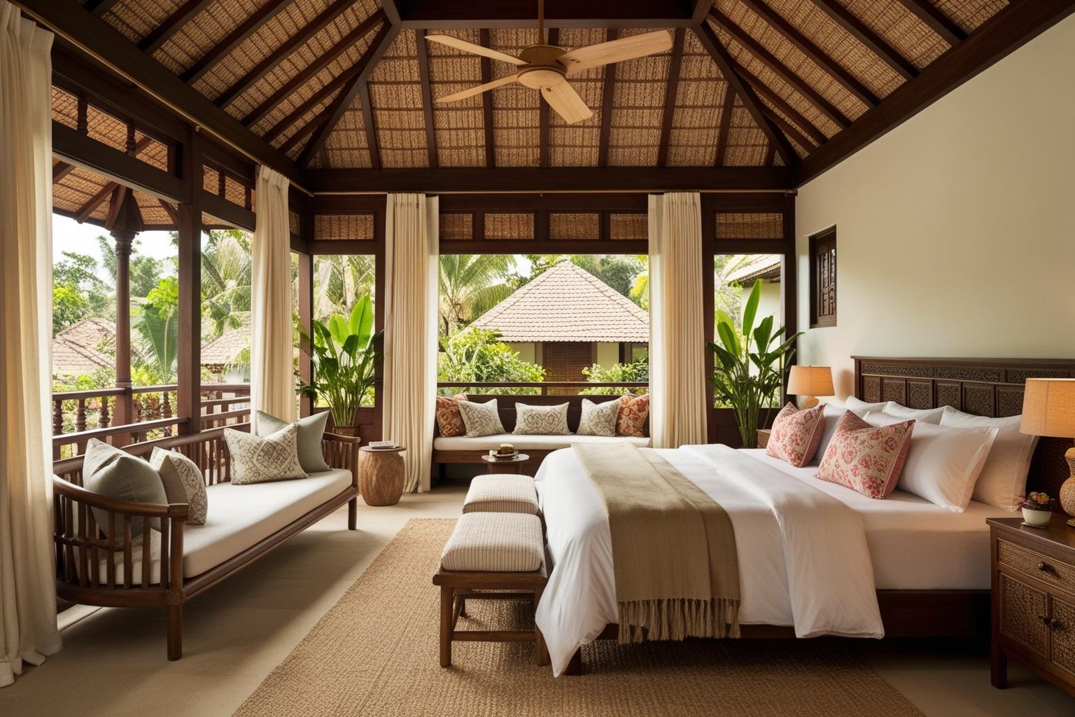 Bedroom Interior Design Kerala Style - Start Your Dream Project | Paintit.ai - 1