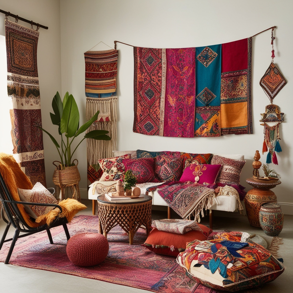 
Bohemian Style Interior Design Characteristics – Key Features, Trends, and Ideas for Your Space | Paintit.ai
 - 7