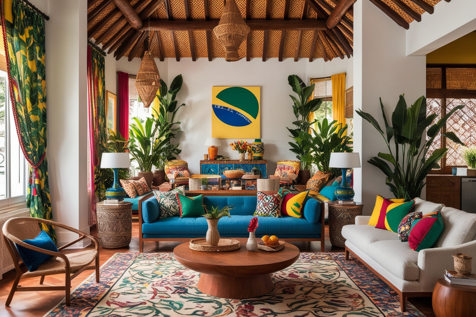 
Brazilian Interior Design Style – Creative Home Decor Inspirations & Ideas | Paintit.ai
 - 1