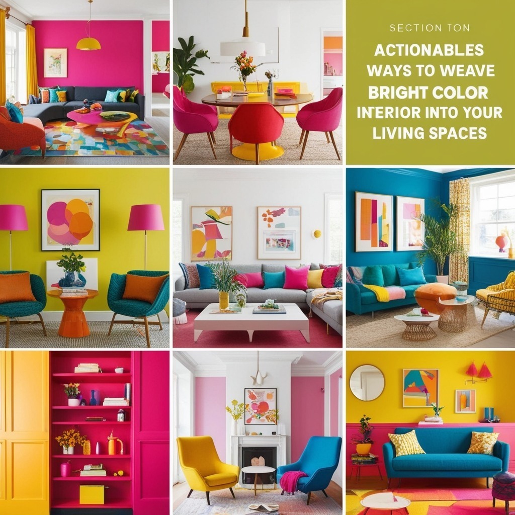 Bright Color Interior Design Style - Explore Bold Looks Now | Paintit.ai - 2