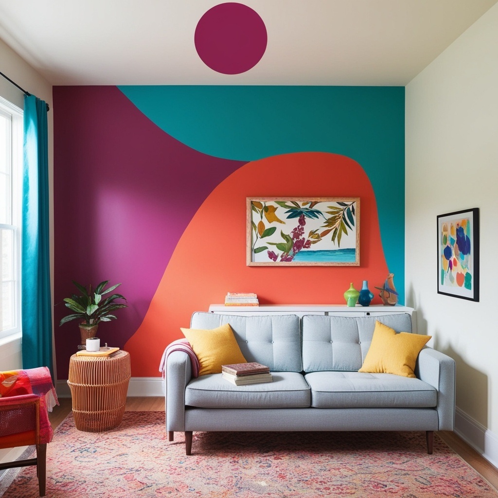 Bright Color Interior Design Style - Explore Bold Looks Now | Paintit.ai - 4