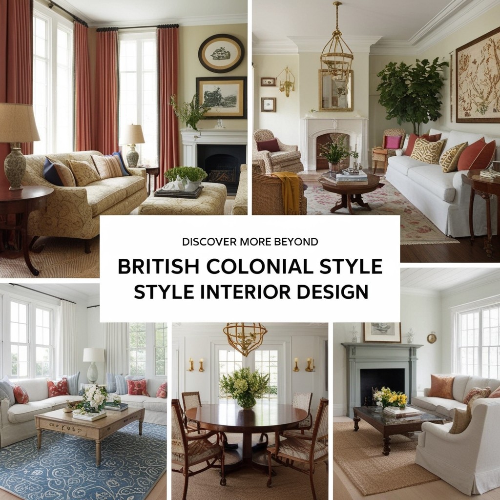 British Colonial Style Interior Design - Explore Inspiring Ideas | Paintit.ai - 16