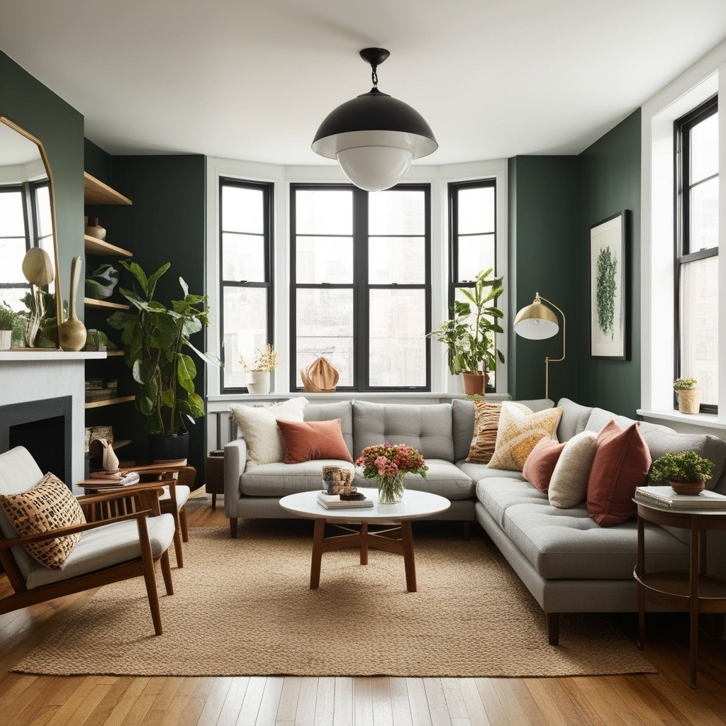 Brooklyn Style Interior Design - Explore the Look Today | Paintit.ai - 2
