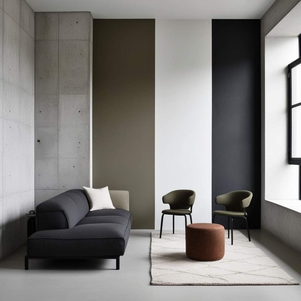 Brutalist Interior Design Style - Explore Modern Living Ideas | Paintit.ai - 5