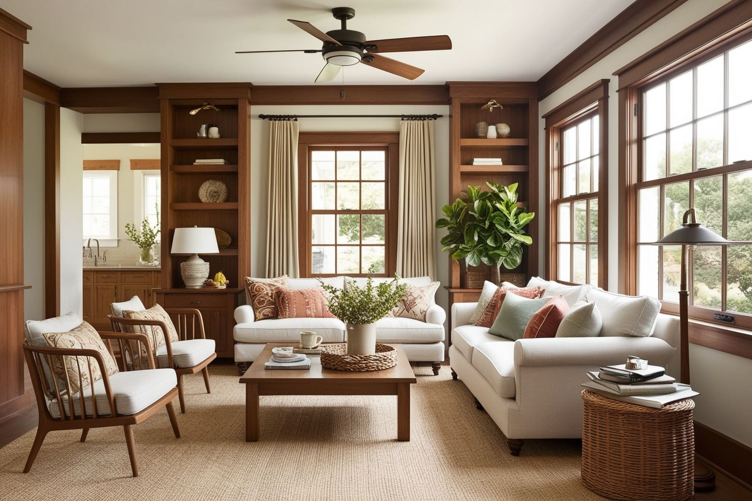 Bungalow Style Interior Design - Discover Your Perfect Home Look | Paintit.ai - 1