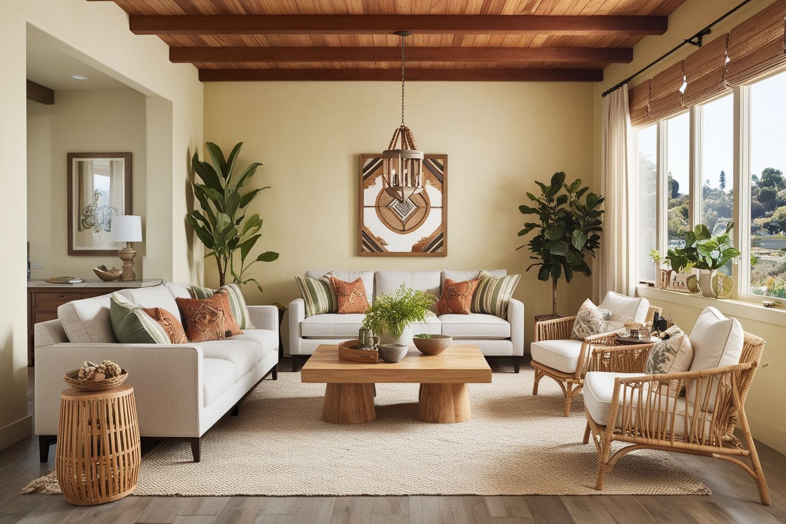 California Casual Interior Design Style - Explore Inspiring Ideas | Paintit.ai - 1