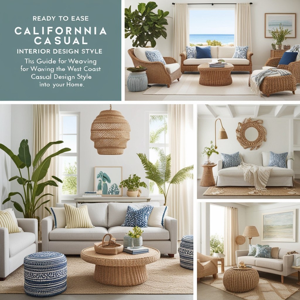 California Casual Interior Design Style - Explore Inspiring Ideas | Paintit.ai - 2