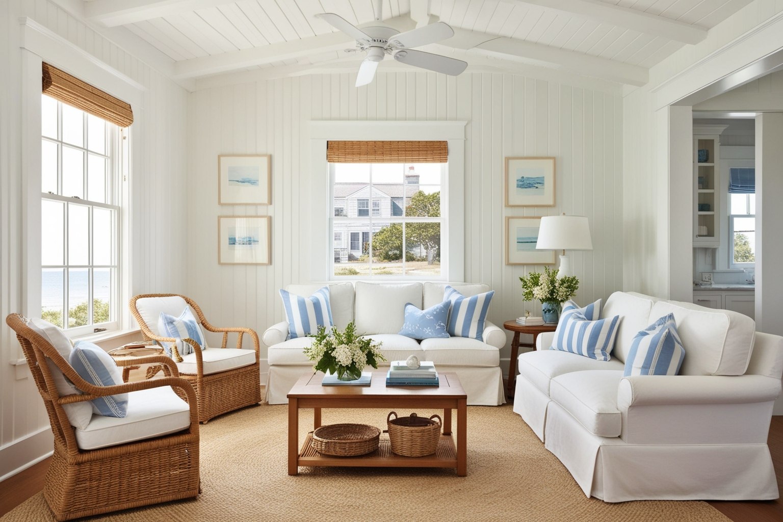 Cape Cod Style Interior Design - Explore Inspired Looks | Paintit.ai - 1