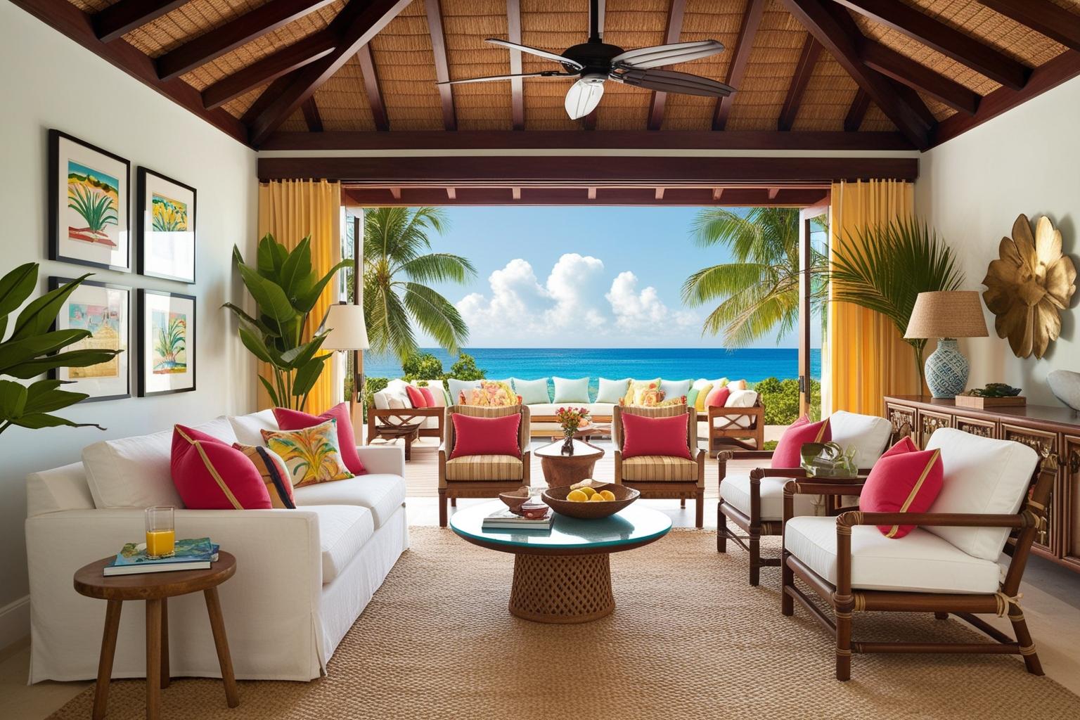 Caribbean Style Interior Design - Explore Fresh Home Ideas | Paintit.ai - 1