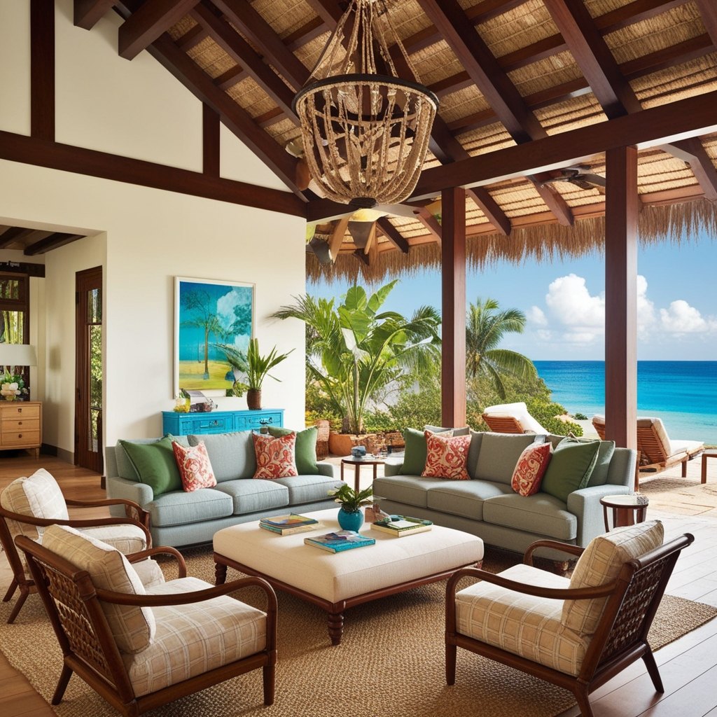 Caribbean Style Interior Design - Explore Fresh Home Ideas | Paintit.ai - 15