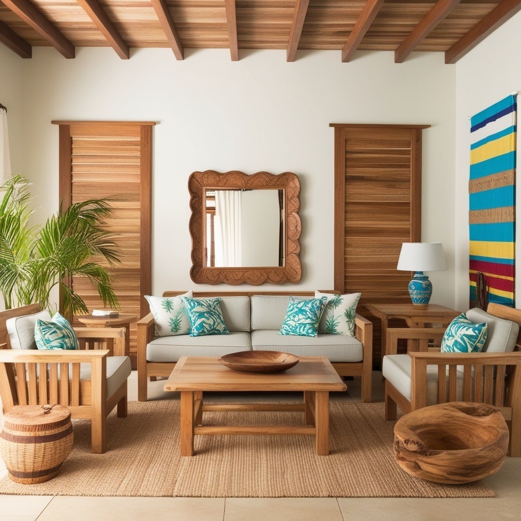 Caribbean Style Interior Design - Explore Fresh Home Ideas | Paintit.ai - 12