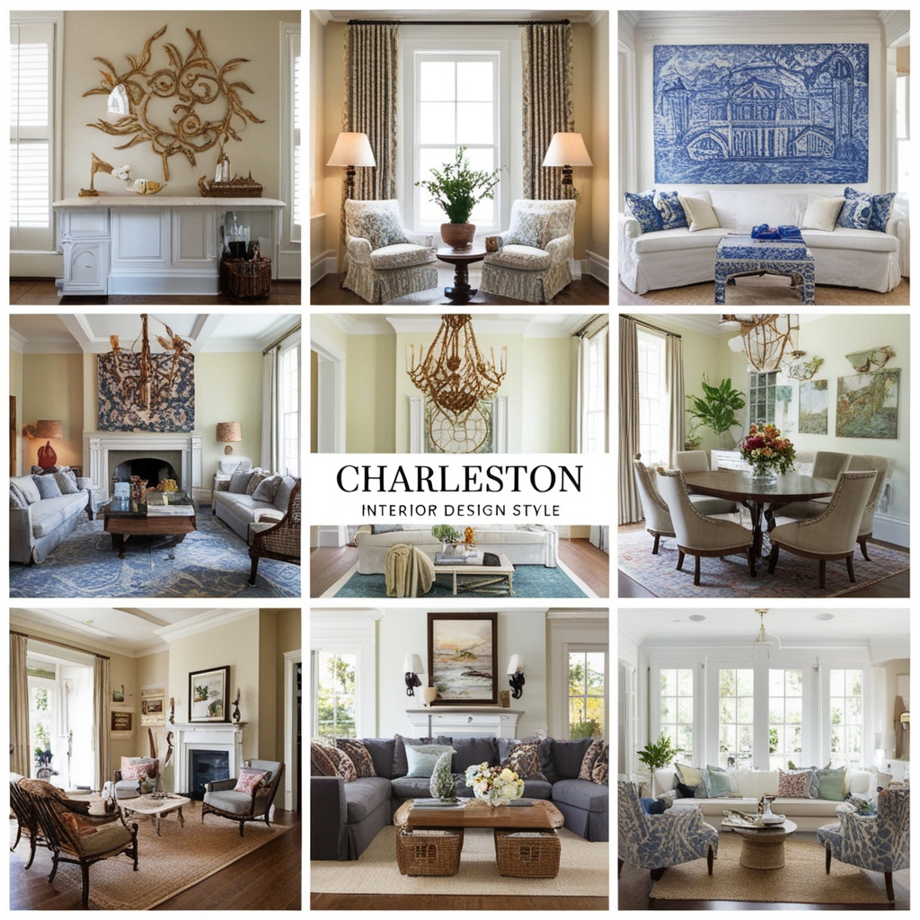 
Charleston Interior Design Style – Creative Home Inspiration & Advice | Paintit.ai
 - 7