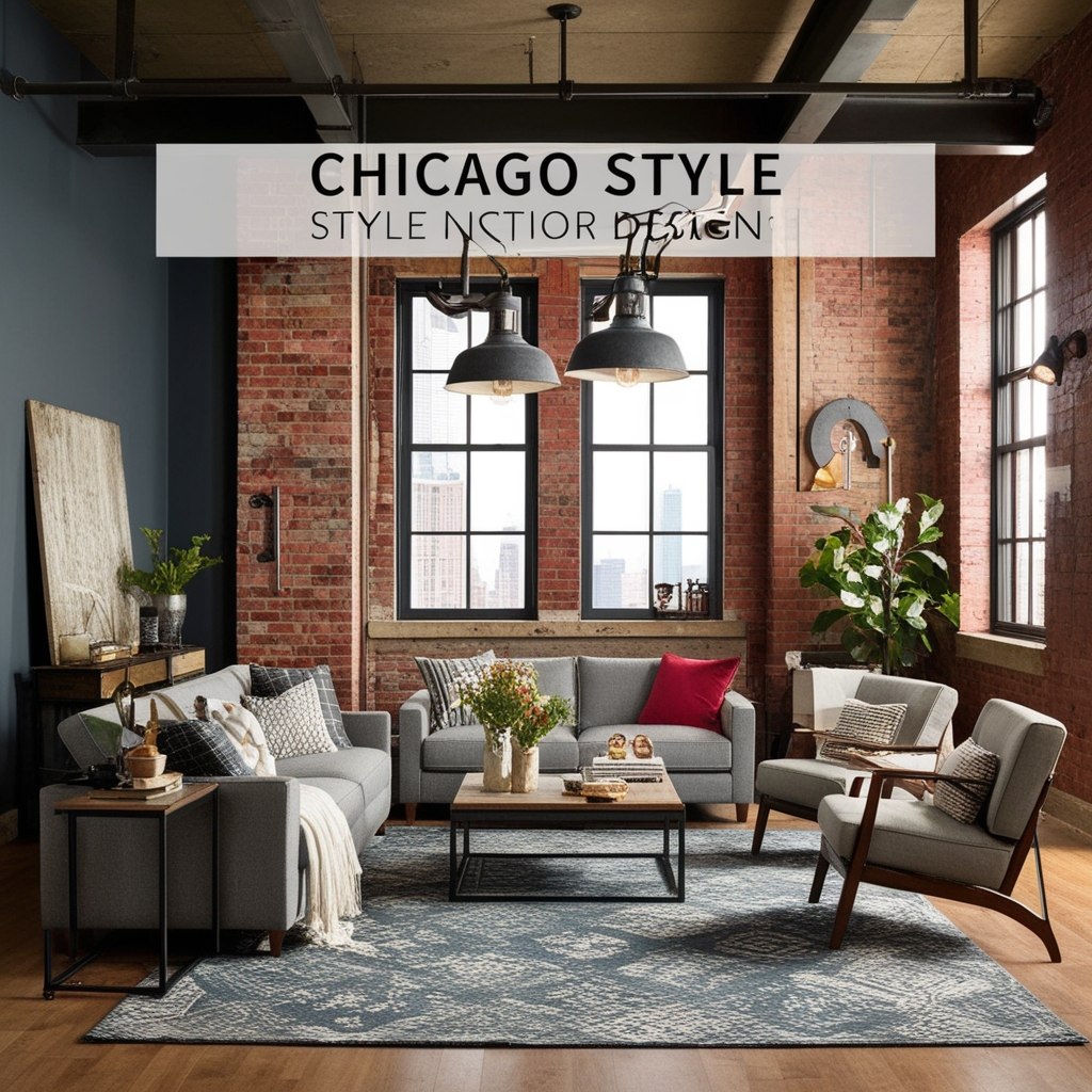 Chicago Style Interior Design - Explore Modern Inspiration | Paintit.ai - 2
