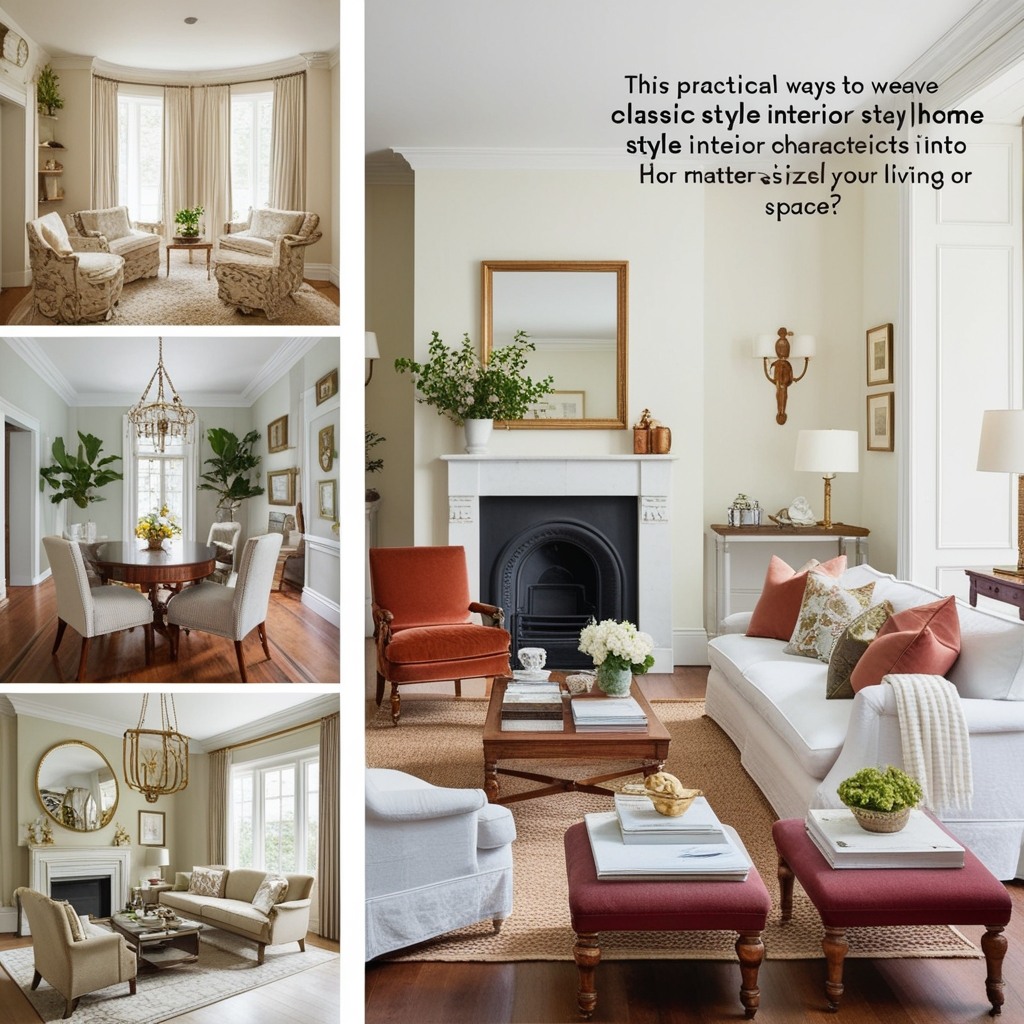 Classic Style Interior Design Characteristics - Explore Timeless Looks | Paintit.ai - 2