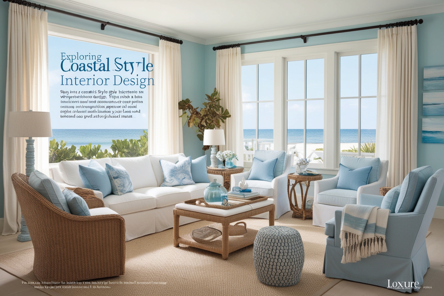 
Coastal Style Interior Design Characteristics – Key Features, Trends, and Ideas for Your Space | Paintit.ai
 - 1