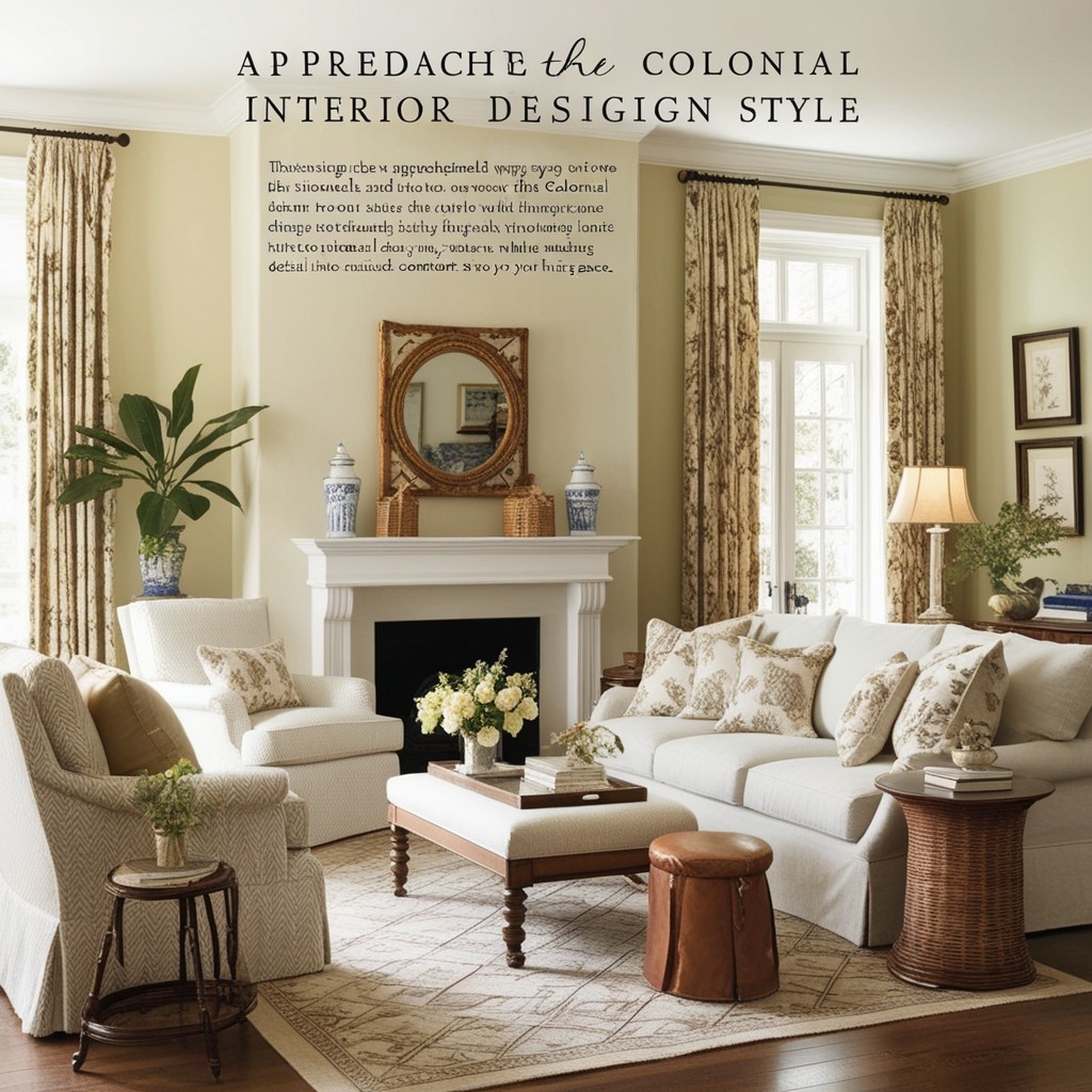 Colonial Interior Design Style - Explore Refined Spaces | Paintit.ai - 2