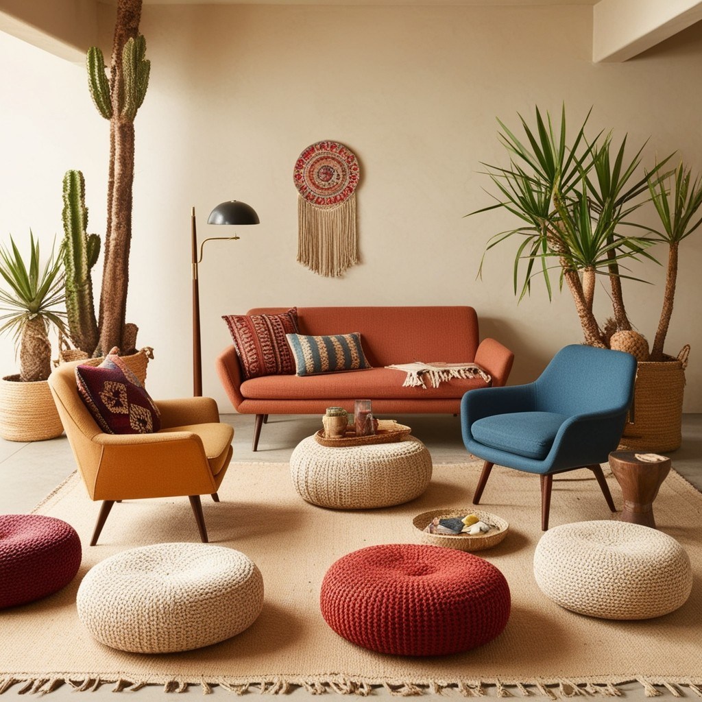 Bohemian Colorful Interior Design Style - Explore Creative Touches | Paintit.ai - 10