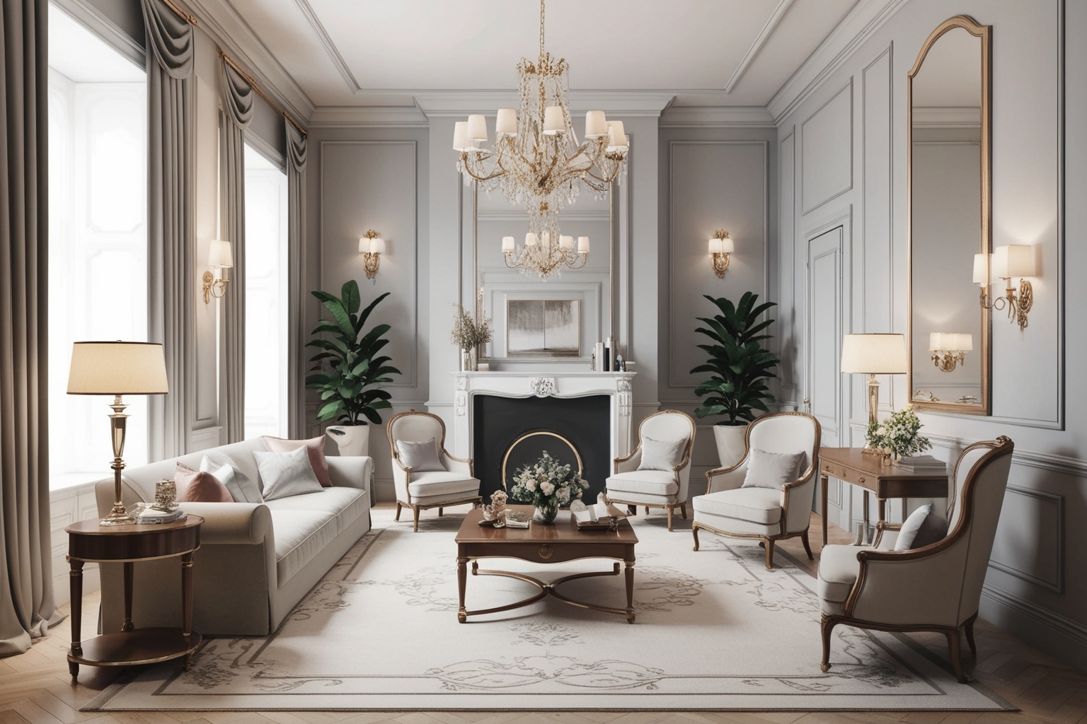 Contemporary Classic Interior Design Style – Inspiring Ideas & Expert Tips | Paintit.ai - 1