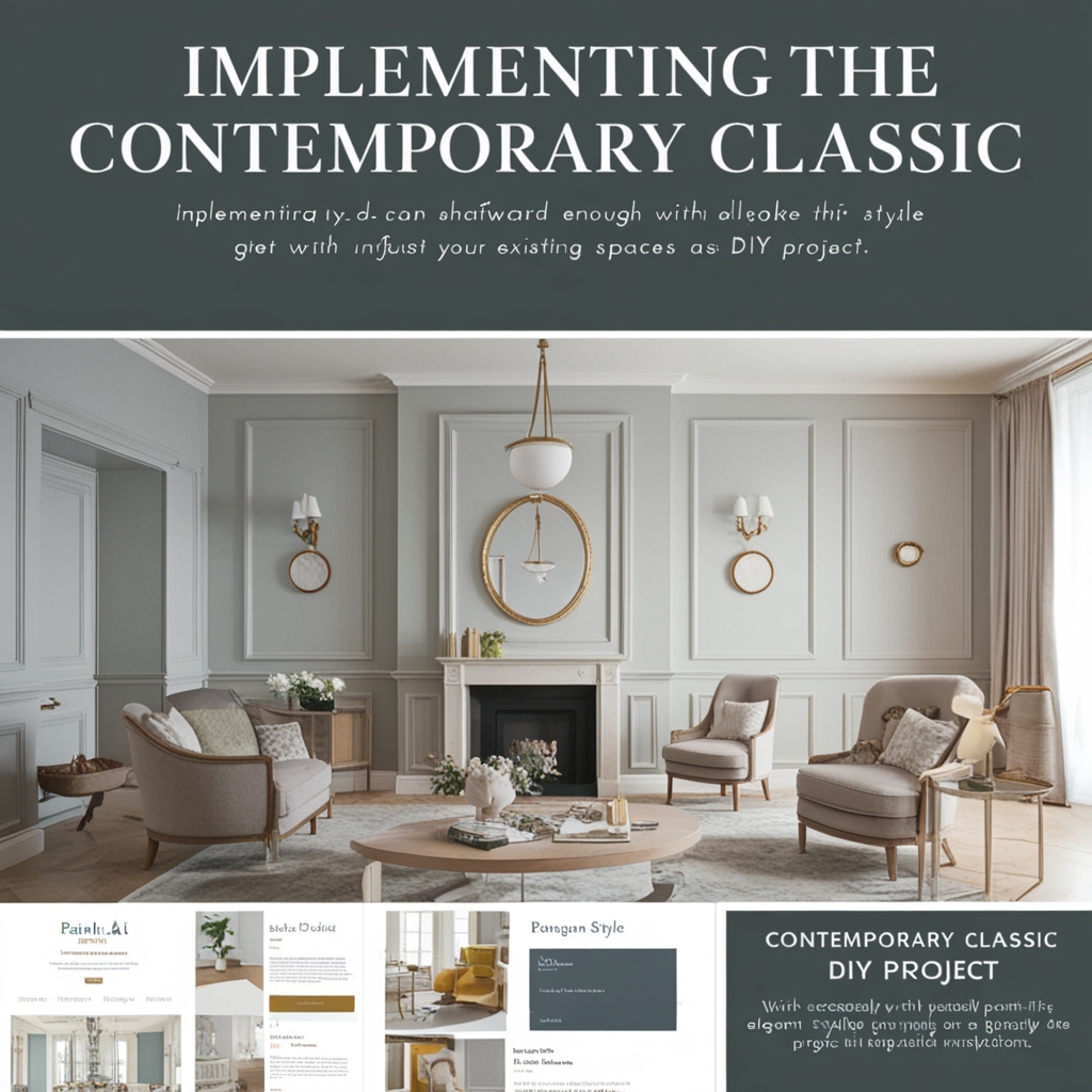 Contemporary Classic Interior Design Style – Inspiring Ideas & Expert Tips | Paintit.ai - 6
