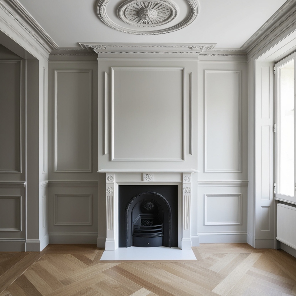 Contemporary Modern English Style Interior Design - Get Inspired | Paintit.ai - 11