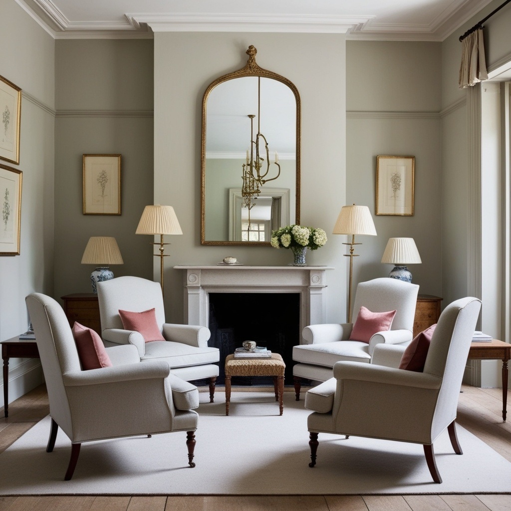 Contemporary Modern English Style Interior Design - Get Inspired | Paintit.ai - 13