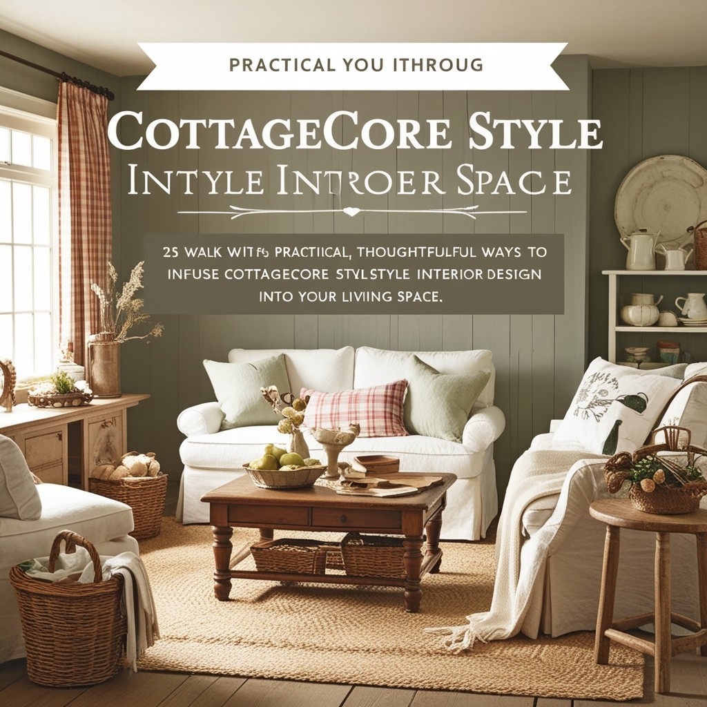 Cottagecore Style Interior Design - Discover Cozy Ideas for Your Home | Paintit.ai - 2