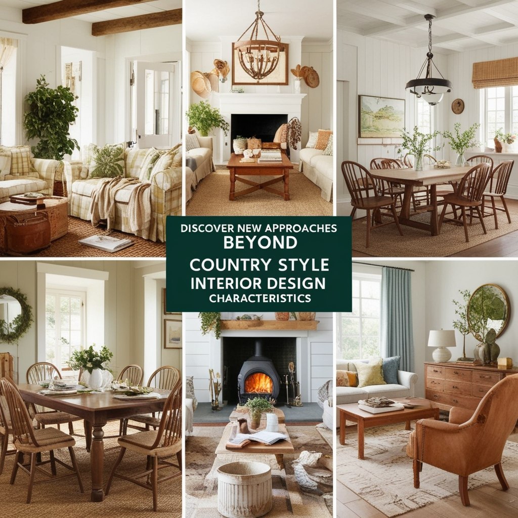 Country Style Interior Design Characteristics - Explore Warmth & Comfort | Paintit.ai - 13