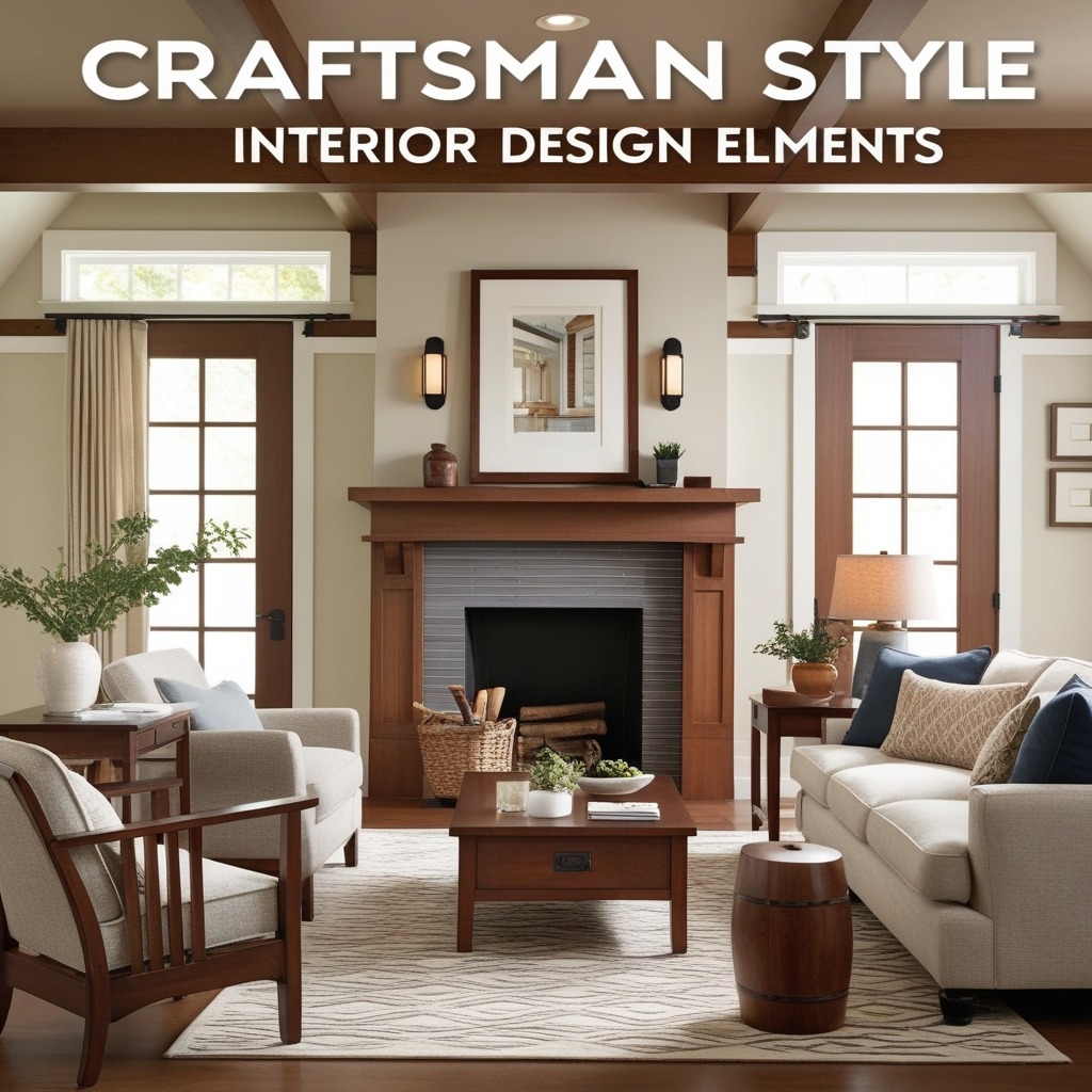 Craftsman Style Interior Design - Explore Inspiration & Ideas | Paintit.ai - 2