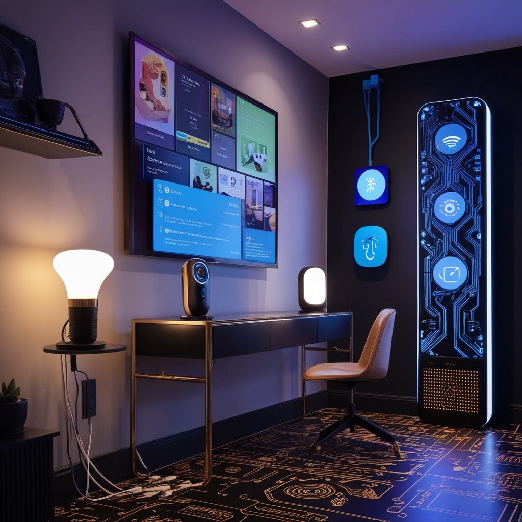 Cyberpunk Style Interior Design - Explore Bold Looks Online | Paintit.ai - 6