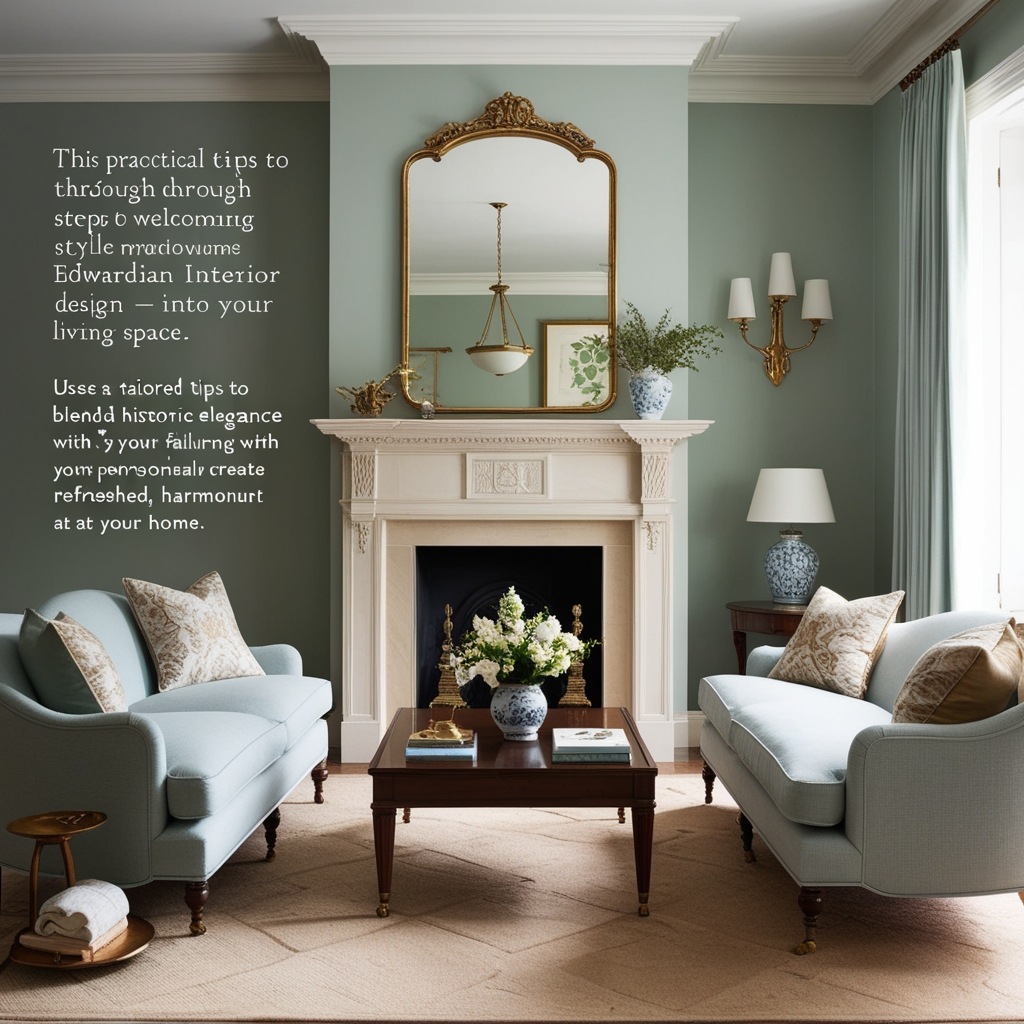 Edwardian Style Interior Design - Explore Elegant Inspirations | Paintit.ai - 2