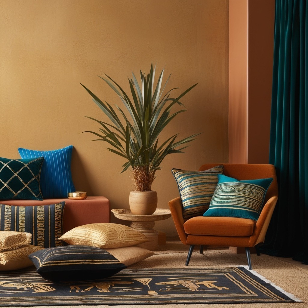 Egyptian Style Interior Design - Explore Unique Decor Ideas | Paintit.ai - 3