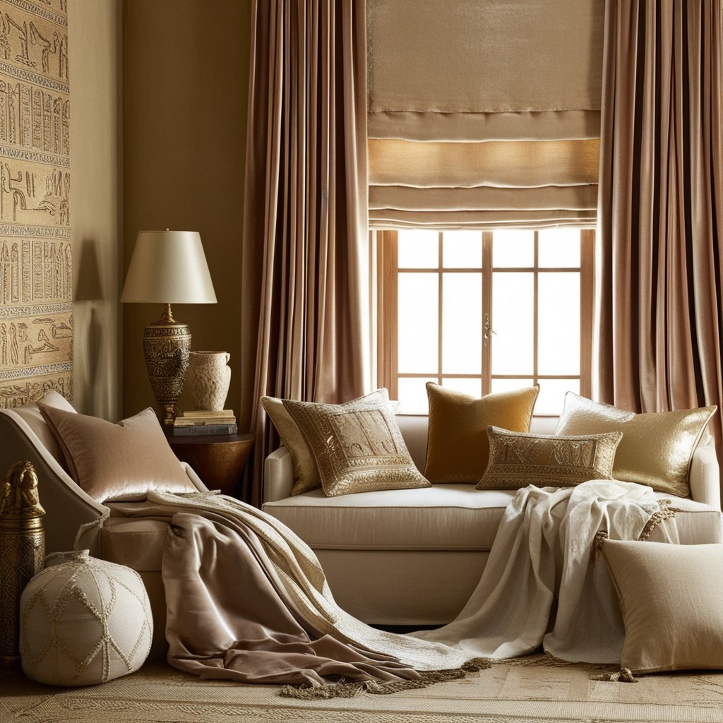 Egyptian Style Interior Design - Explore Unique Decor Ideas | Paintit.ai - 7