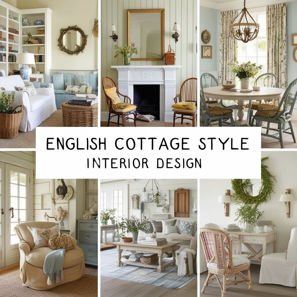 English Cottage Style Interior Design - Explore Your Dream Space | Paintit.ai - 2