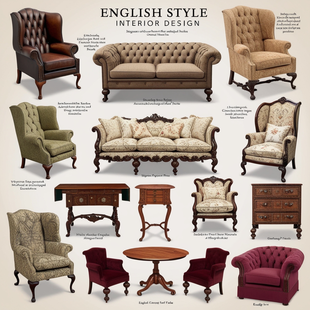 
English Style Interior Design – Key Features, Trends, and Ideas for Your Space | Paintit.ai
 - 5