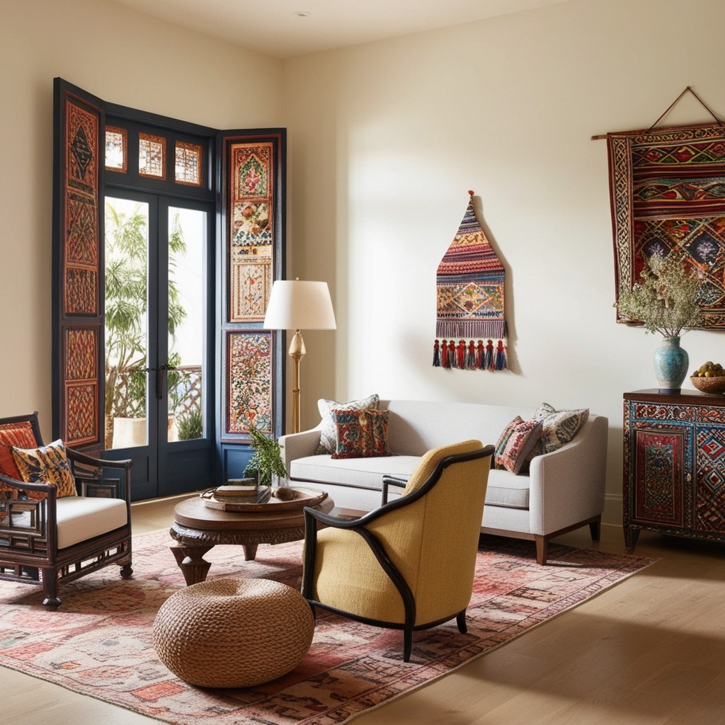 Ethnic Style Interior Design - Explore Unique Vibes Now | Paintit.ai - 15