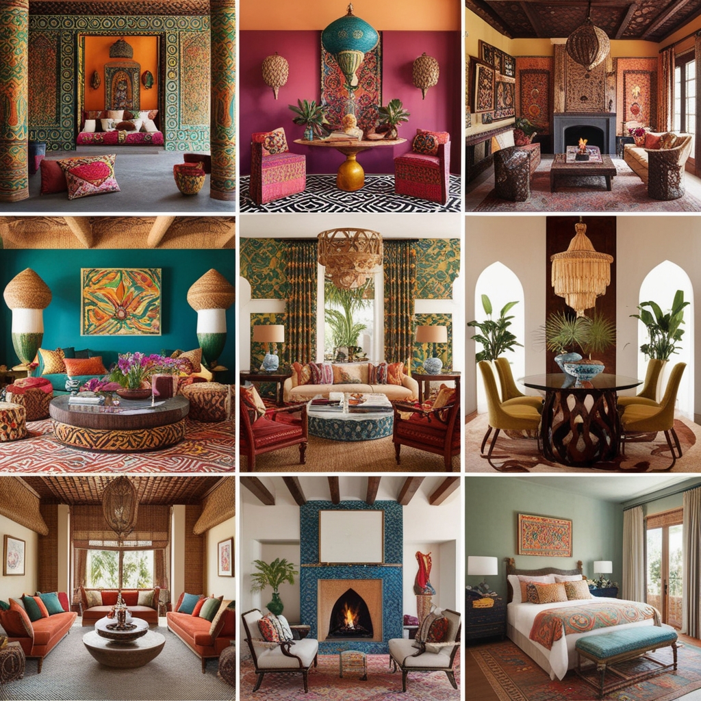 
Exotic Style Interior Design – Creative and Inspiring Home Décor Ideas | Paintit.ai
 - 8