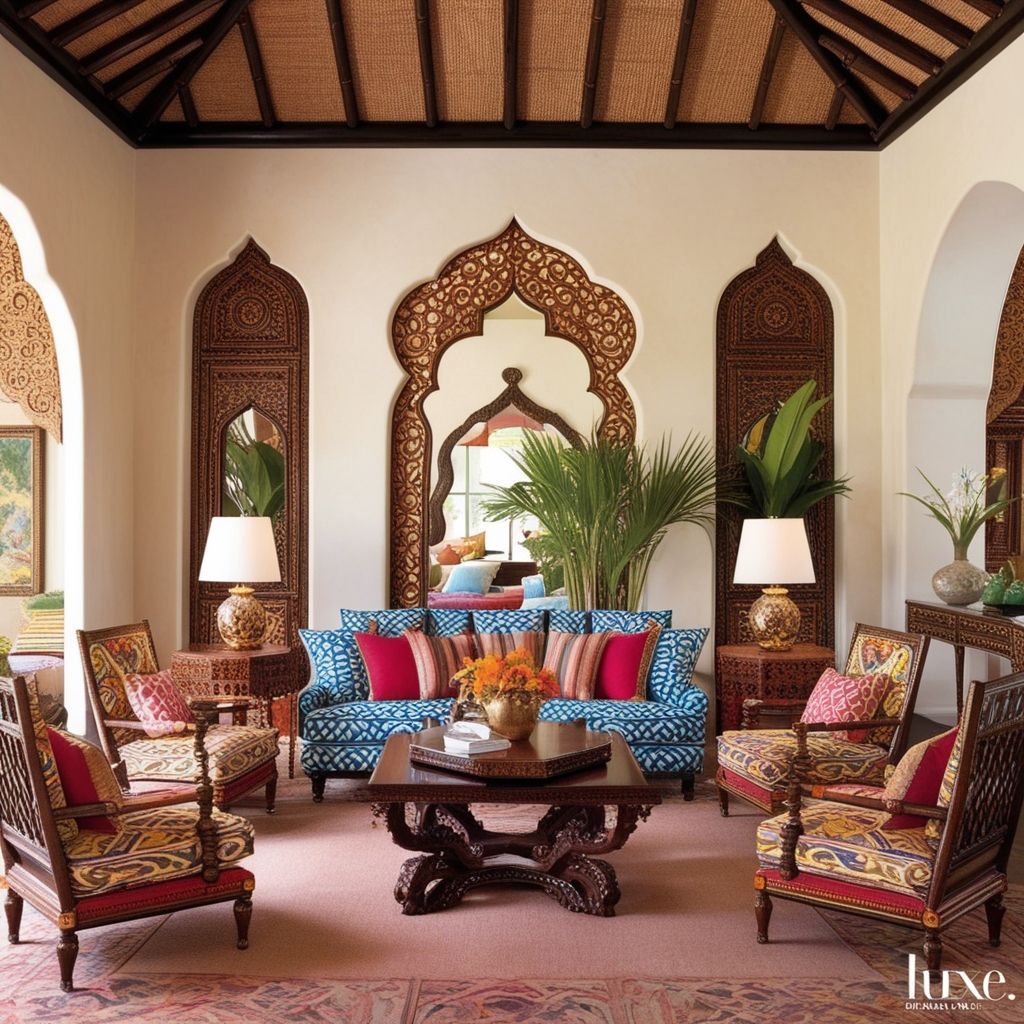 
Exotic Style Interior Design – Creative and Inspiring Home Décor Ideas | Paintit.ai
 - 4