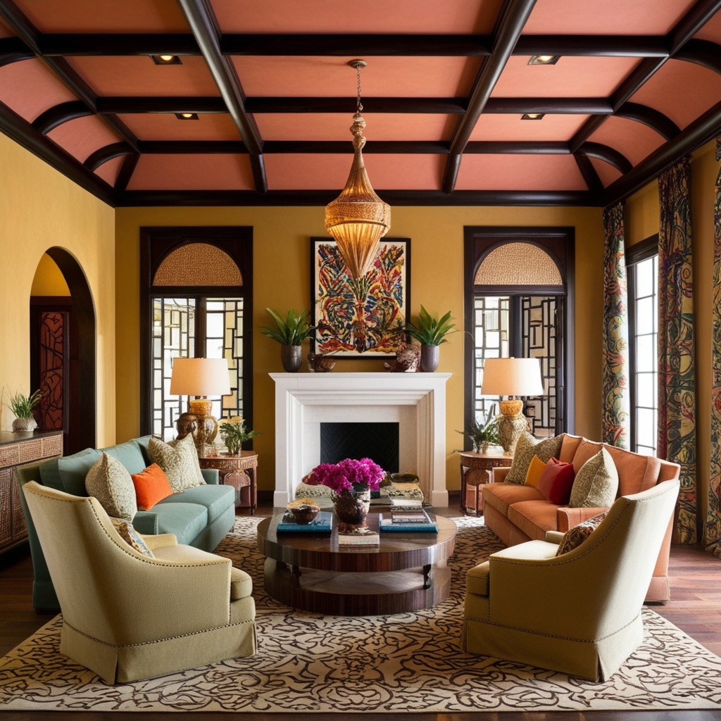 
Exotic Style Interior Design – Creative and Inspiring Home Décor Ideas | Paintit.ai
 - 7