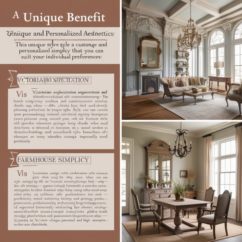 Farmhouse Victorian Style Interior Design – Creative Ideas & Expert Tips | Paintit.ai - 3