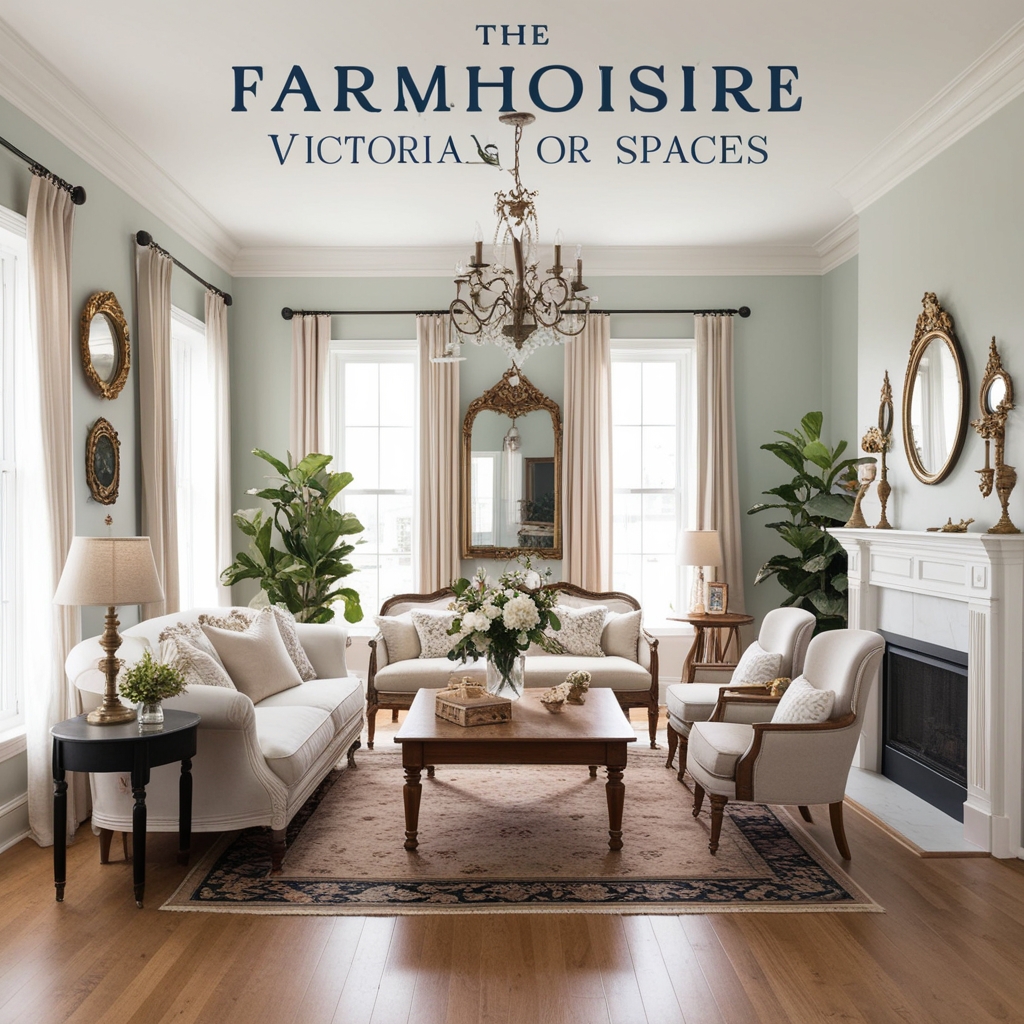 Farmhouse Victorian Style Interior Design – Creative Ideas & Expert Tips | Paintit.ai - 5