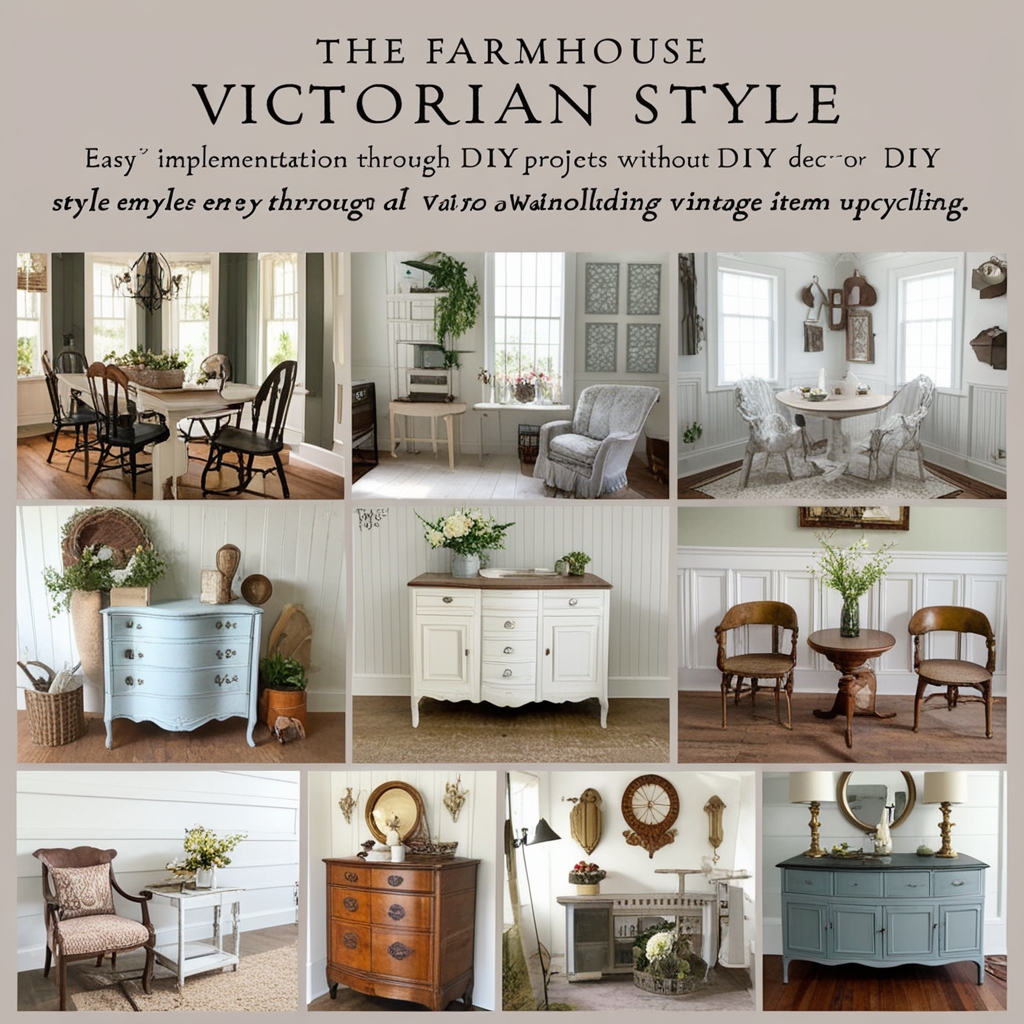 Farmhouse Victorian Style Interior Design – Creative Ideas & Expert Tips | Paintit.ai - 6