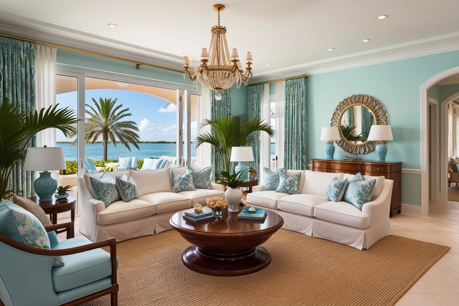 Florida Style Interior Design – Creative Ideas and Tips for Your Home | Paintit.ai - 1