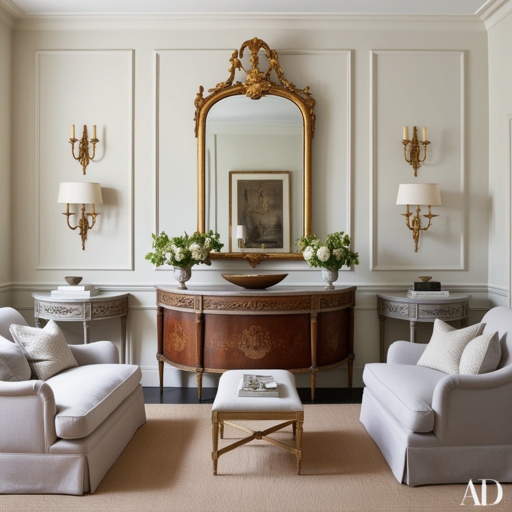 French Classic Style Interior Design - Explore Inspiring Ideas | Paintit.ai - 6