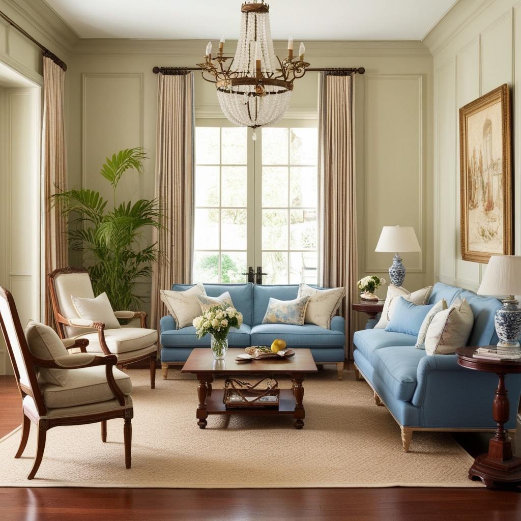 
French Colonial Style Interior Design – Creative Inspirations & Advice | Paintit.ai
 - 7