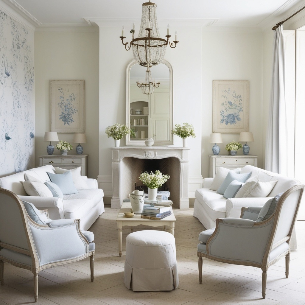 French Style Interior Design Characteristics - Discover Inspiring Ideas | Paintit.ai - 3