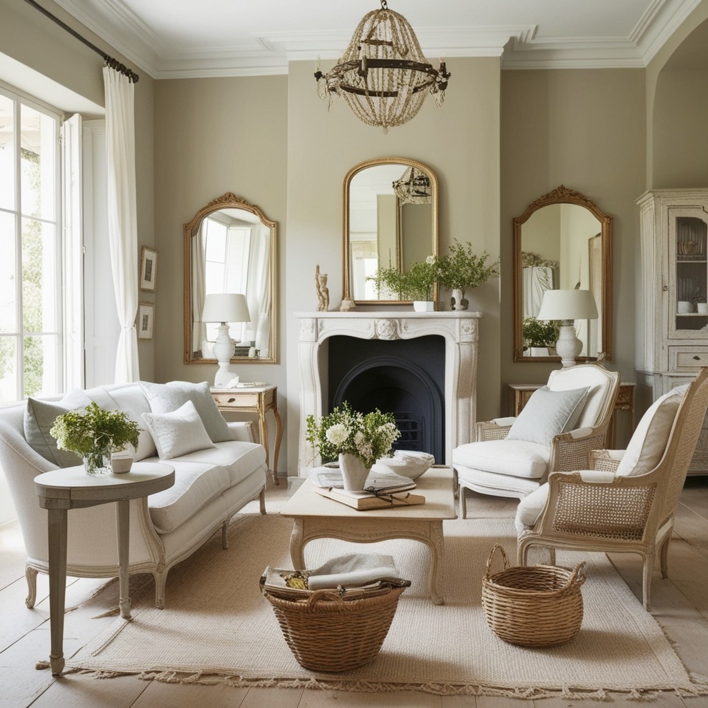 French Style Interior Design - Discover Inspiring Ideas | Paintit.ai - 2