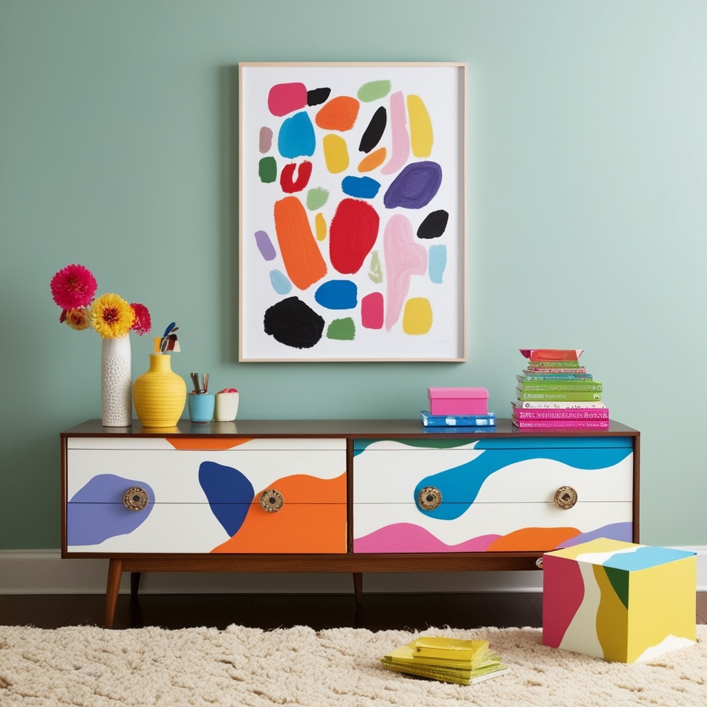 Funky Style Interior Design - Explore Colorful Ideas | Paintit.ai - 13