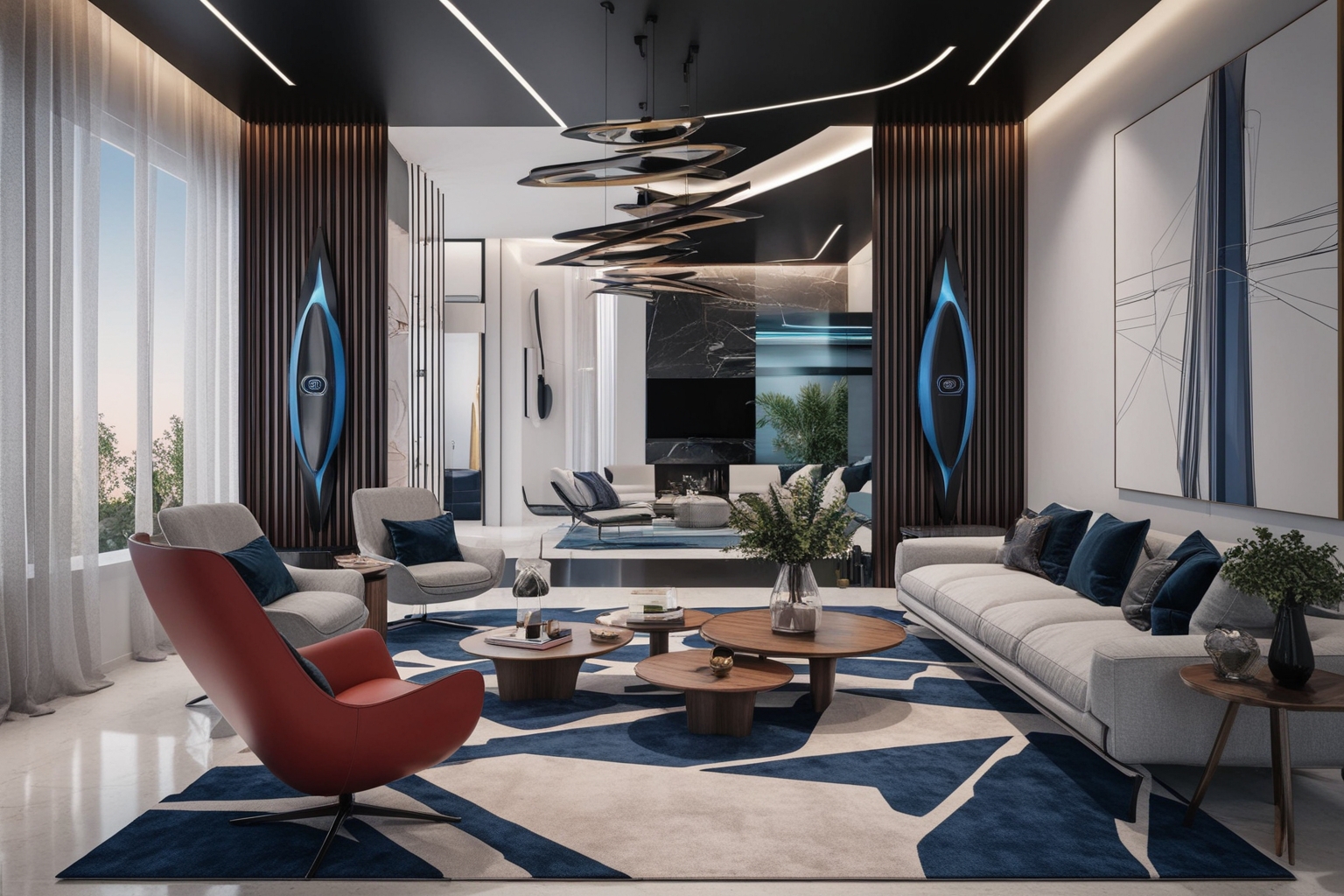 
Futuristic Style Interior Design – Key Features, Trends, and Ideas for Your Space | Paintit.ai
 - 1