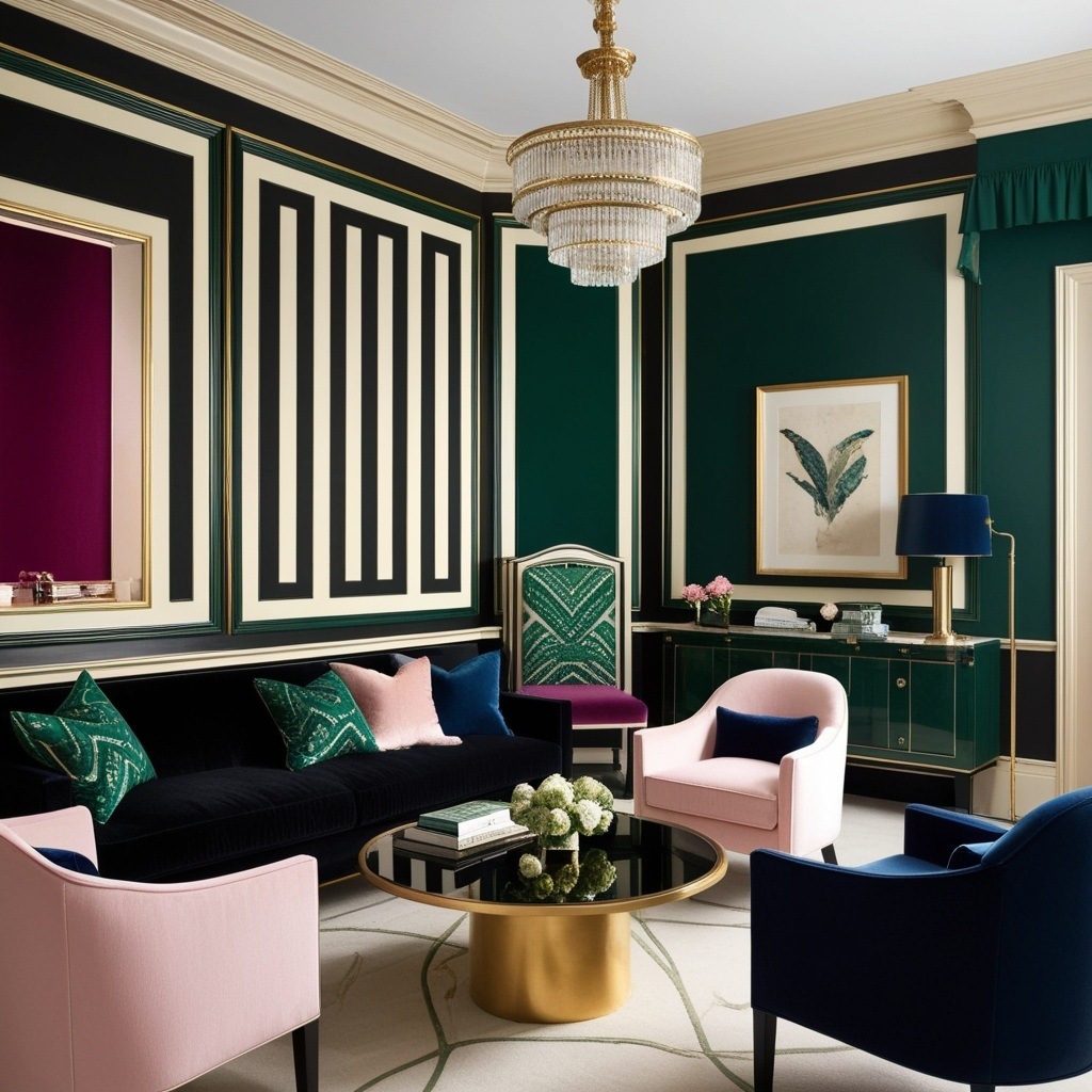 Gatsby Style Interior Design - Explore Inspiring Decor Ideas | Paintit.ai - 12